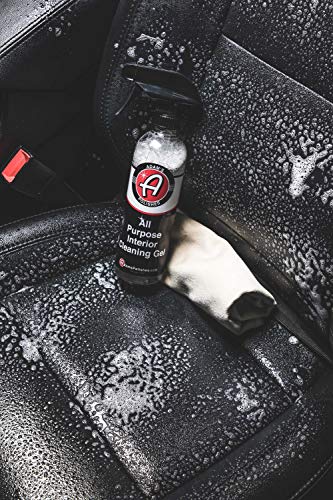 Adam's Polishes All Purpose Interior Cleaning Gel - Best For Detailing Leather Seats Vinyl Carpet Upholstery Plastic Rubber Interior Surfaces Floor Mats & Car Accessories Boat RV Motorcycle Parts - size: 128 Fl Oz (Pack of 1)