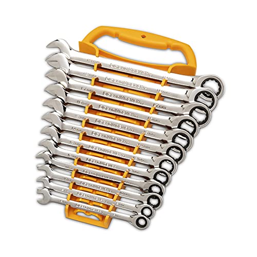 GEARWRENCH 25 Pc. Combination Ratcheting Wrench Set, SAE/MM - 86700 (Pack of 2) - size: 30 PC (Pack of 2)