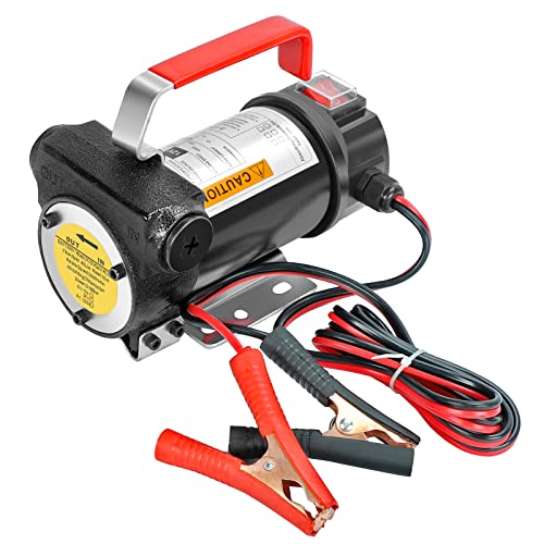 DC 12V 175W Portable DC Electric Fuel Transfer Pump Diesel Kerosene Oil Commercial Fuel Transfer Extractor Pump Motor Auto - style: 12V 175W