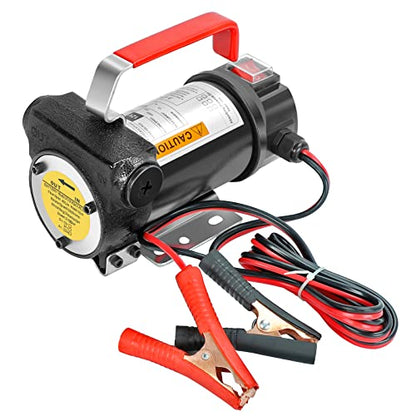 DC 12V 175W Portable DC Electric Fuel Transfer Pump Diesel Kerosene Oil Commercial Fuel Transfer Extractor Pump Motor Auto - style: 12V 175W