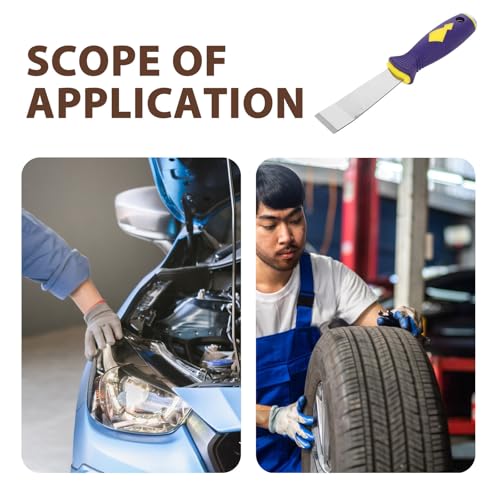Beaupretty Portable Wheel Repair Tool for Removing Sticky Balance Blocks with Sturdy Plastic and Metal Construction, for Auto Repair and Emergencies