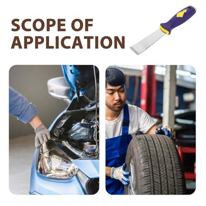 Beaupretty Portable Wheel Repair Tool for Removing Sticky Balance Blocks with Sturdy Plastic and Metal Construction, for Auto Repair and Emergencies