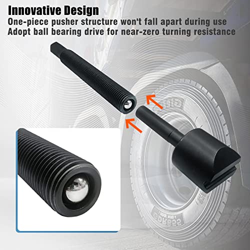 Dual Wheel Separator Tool Set with 11 Threads | One-Piece Pusher Wheel Hub Removal Kit Compatible with Most Dually Wheels, Truck, Van, Trailer & Bus