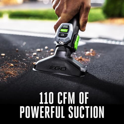 EGO Power+ Shop Vacuum Wet Dry, Car Vac, Portable Cordless Cleaner, 9 Gallon 110 CFM, Includes 56V 5.0Ah Battery and Charger - WDV0904 - style: Wet/Dry Vacuum w/5.0Ah Battery