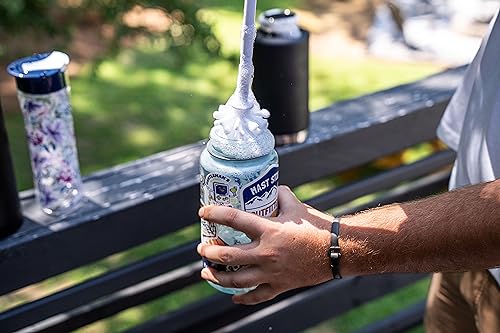 RotoScrub Bottle Brush - Drill Accessory - Clean Water Bottles, Coffee Mugs, Cups, Pots, Glasses, Jars, Blenders & Pitchers - color: White/Blue, size: Bottle Brush - 1 Piece