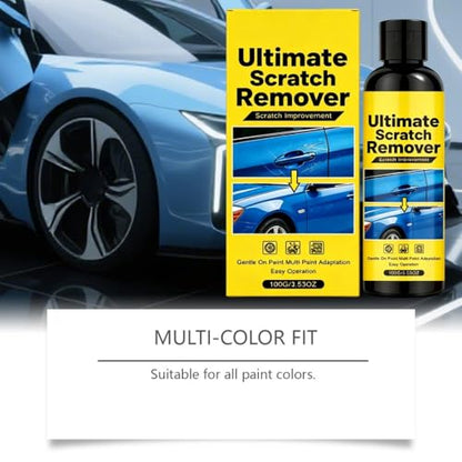 Car Scratch Remover, Quick Fix Removal Paste for Deep Scratches, All Paint Colors Polishing Kit, 100g/3.53oz (1 Set) - color: 1 Set