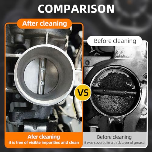 Carburetor Cleaning Kit, Double-Ended Brushes for Small Engines | 13 Wires, 10 Needles, 5 Nylon Brushes, 3 Double-Ended Brushes, Scraper & 4 Hooks; for Chainsaws, Lawn Mowers & Welders