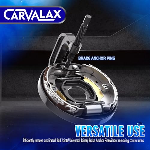 CARVALAX 21-Piece Ball Joint Press Kit | Ball Joint Removal Tool Kit w/Universal Adapters and Sockets for Most 2WD/4WD Cars, Trucks and SUVs - size: 21PC