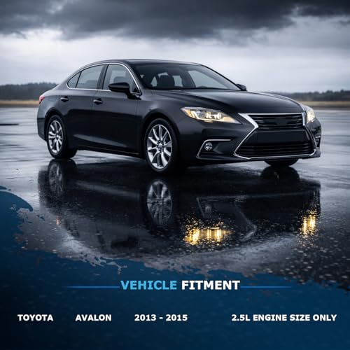 Detroit Axle - 4pc Front Struts Control Arms for 2013-2015 Toyota Avalon [2.5L], 2 Struts with Coil Spring Assembly 2 Lower Control Arms with Ball Joints 2014 Replacement Suspension Kit - size: 4CQ472345/Big Kit