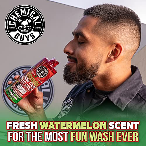Chemical Guys, Watermelon Snow Foam Car Wash Soap for Foam Cannons, 16 oz - size: 16 Fl Oz (Pack of 1), style: SOAP
