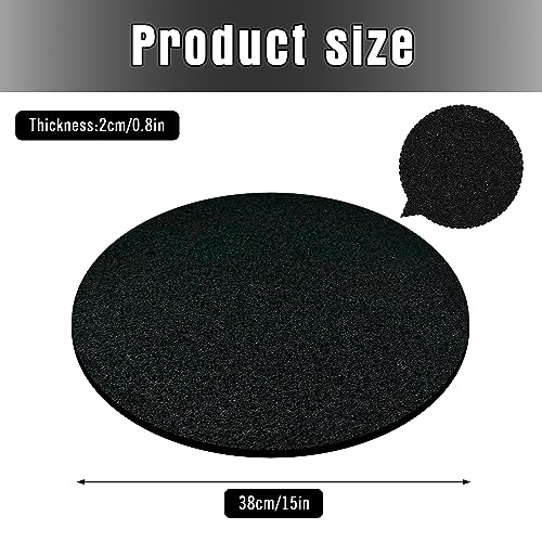 5 Pack 15'' Oil Drain Splash Pad, Oil Splash Pad for Car Changing Oil Transmission Drain Pan, Oil Change Splash Pad for Mechanics and Automotive Techs, Black - size: 5 PCS 15 IN