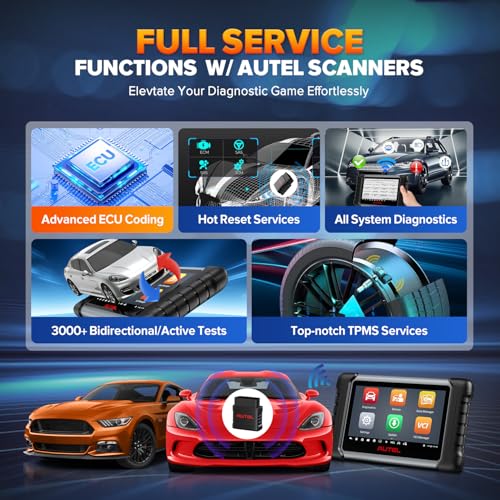 Autel MaxiSys MaxiVCI VCI Mini, 2026 Bluetooth OBD2 Diagnostic Adapter | Vehicle Wireless Interface for Car Scanner MaxiCOM MK808BT PRO MK808Z-BT MK808K-BT MP808BT Pro MK808S-TS MX808S-TS MP808S-TS