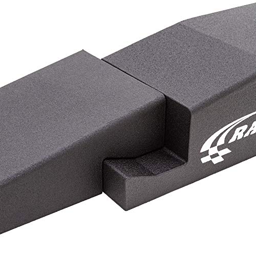 Race Ramps 2-Piece 67" XT Car Service Ramp, Tire Lift for Low Profile Vehicles, Solid High-Density Foam for Non-Skid Loading, Set of 2