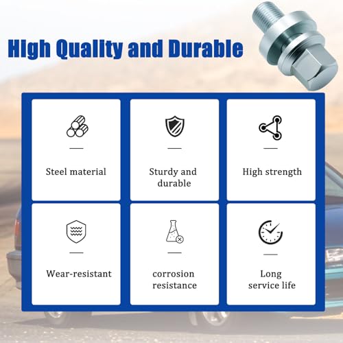 90017-PR3-003 Crank Pulley Bolt Fit for Honda Civic Si Del Sol CR-V Acura | Fits 1999-2000 Civic Si, 1997-2001 CR-V, 1994-1997 Del Sol, 1991-2001 Integra, B-Series DOHC VTEC. High-strength steel