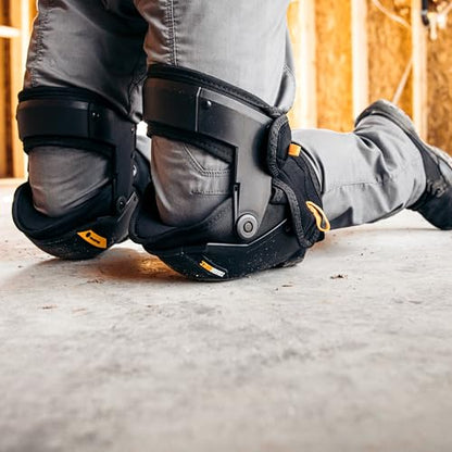 ToughBuilt - GelFit Thigh Support Knee Pads, Heavy-Duty Gel Cushioning with Ergonomic Thigh Support, Adjustable Straps, and Shock-Absorbing Protection, Pefect for Construction (TBL-KP-G3) - size: GelFit Thigh Support