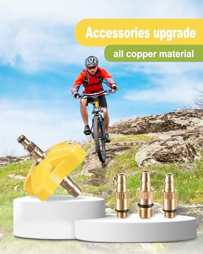 Brake Bleed Kit for Sram, Avid Hydraulic Disc Brakes. Bicycle Hydraulic Brake Bleed Kit Including Metal Adapters and 150ML High Performance Dot 5.1 Brake Fluid.