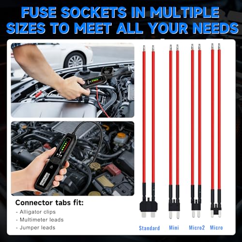 VSTM Wire Tracer Automotive Electrical Open & Short Finder, Circuit Breaker Finder, Circuit Tester, Fault Probe Cable Tracker, DC 6-42V Electrical Circuit Diagnostic Tool