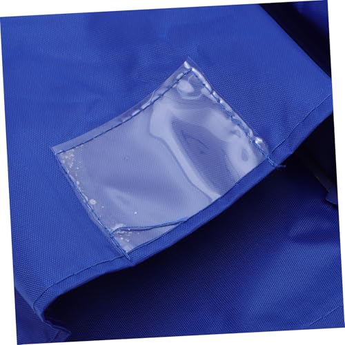 Janitorial Cleaning Bag Car Detailing Bag Organizer Strong Cleaning Trolley - color: Blue