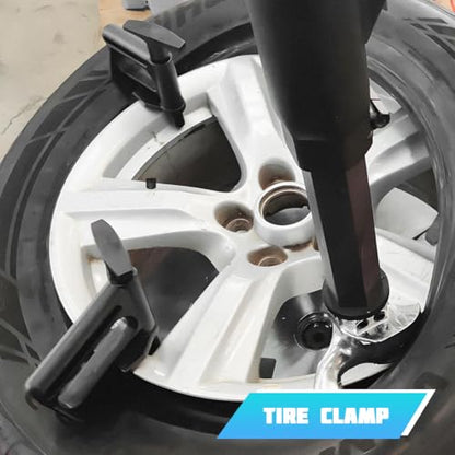 2PCS Car Tire Changer Tool, Heavy-Duty Vehicle Tyre Drop Center Tool Rim Pry Bead Clamp, Automotive Manual Wheel Bead Breaker Changing Helper, Universal for Most Vehicles - size: 6.1"