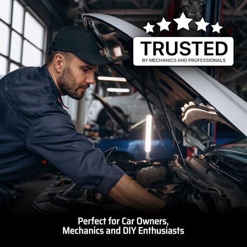 FORTIVO Head Gasket Tester Kit – Over 100 Tests, Complete Combustion Leak Test System with Universal Radiator Adapter, Works on Cars, Trucks, SUVs and Leak Detection Fluid 8oz