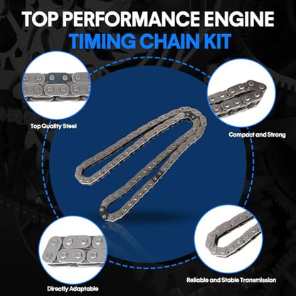 2.0L Timing Chain Kit with Tool Kit for 2017-2020 Land Rover Range Rover Velar Series for Jaguar XE XF Series, OE Standard Engine Timing Replacement Parts | OE Standard Timing Replacement parts, AJ133 - color: 2.0 L timing kit