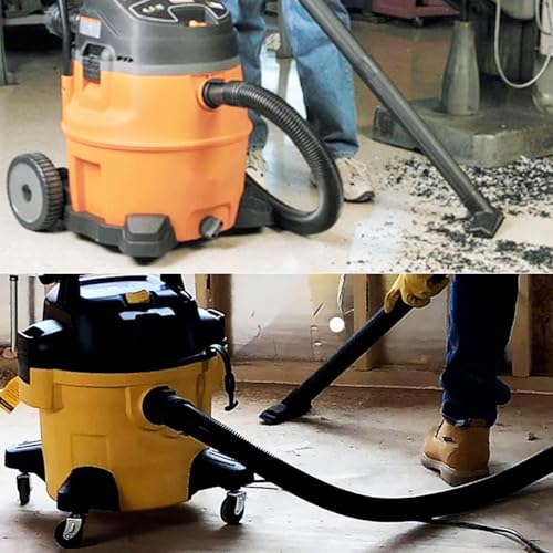 GHAMADE Vacuum Accessories & Attachments for Shop Vac 2-1/2'' - Vacuum Dust Brush & Extension Wand Compatible with Vacuums Using 2-1/4'' Inner Diameter Accessories (Extension Wands, 2-1/4'') - style: Extension Wands