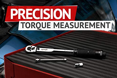 EPAuto 1/4-Inch Drive Click Torque Wrench, 20-200 In.-lb./ 2.26~22.6 Nm | 1/4-Inch (20-200 in.-lb. / 2.26 ~ 22.6 Nm) - size: 1/4 Inch Drive (20-200 in.-lb.)