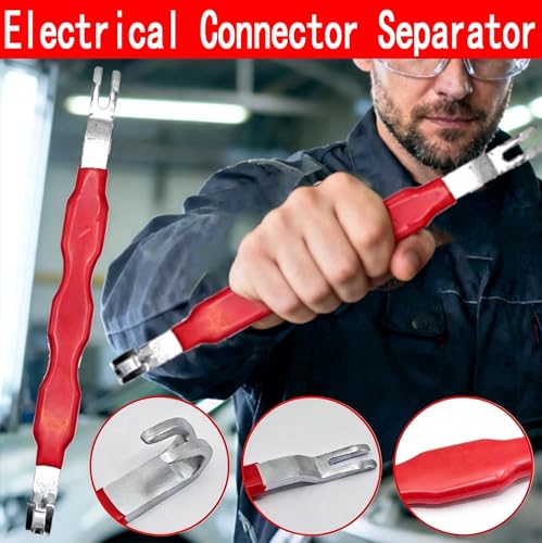 4 PCS Electrical Disconnect Pliers for Car, Automotive Plug Connector Separator, Electrical Pliers Set Connector Removal Tool, Hose Clamp Removal Plier, Auto Terminal Removal Tool, Gift for Dad/Men