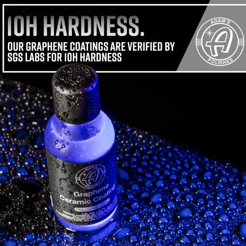 Adam's Polishes UV Graphene Ceramic Coating - 10H Ceramic Coating for Cars W/UV Glow Technology | 7+ Years of Protection | Apply After Car Wash Clay Bar Car Buffer Polisher | Boat RV Motorcycle - size: UV Complete Kit