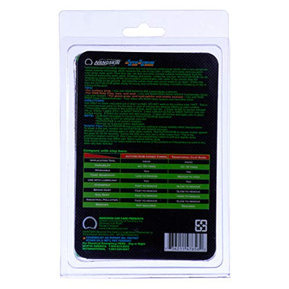Nanoskin AUTOSCRUB Surface Prep Towel - General Grade 7" x 7" - Patented Clay Bar Replacement Tool to Remove Embedded Contaminants Before Wax & Coating |for Painted Surface, Glass, Plastic, Metal, etc - style: General Grade 7" x 7"