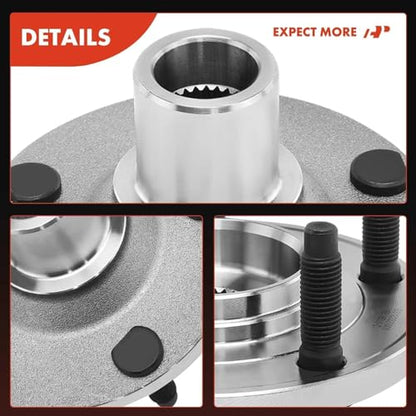 A-Premium 2 X Front Wheel Bearing and Wheel Hub Kit Compatible with Ford Escape 2001-2012 & Mazda Tribute 2001-2006/2008-2011 & Mercury Mariner 2005-2011