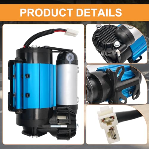 High Performance 12V Air Compressor Replacement For ARB CKMA12 On-Board Air Compressor For Tire Inflation Air Locker activation etc 12V Single Motor Air Compressor CKMA12 Air Compressor