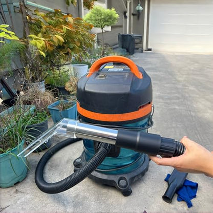 Universal Shop Vac Extractor Attachment 3-in-1 Adapter Set (2-1/2", 1-7/8", 1-1/4") for Carpet Cleaning & Auto Detailing etc.,