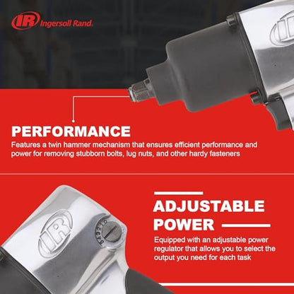 Ingersoll Rand 231C 1/2-Inch-Drive Air Impact Wrench - size: 1/2" Impact - Front Exhaust