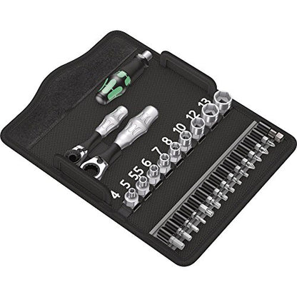 Wera - 5135918001 Kraftform Kompakt Zyklop Mini, Set of 27