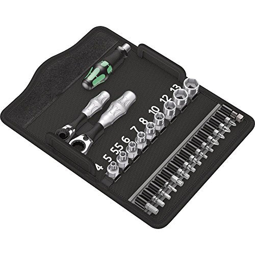 Wera - 5135918001 Kraftform Kompakt Zyklop Mini, Set of 27