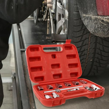 SEWACC Versatile Oil Drain Plug Socket Tool Set Made of Sturdy Chrome Alloy, Lightweight and Compatible with Types of Oil Pan Screws, for Automotive Repairs and Professional Use