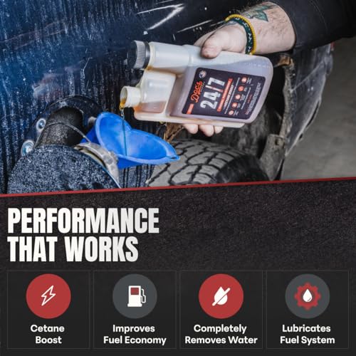 Doc’s Diesel 24/7 Cetane Boost + Interval Diesel Treatment Kit – ULSD Fuel Additive & Injector Cleaner – Cleans Fuel System, Improves MPG (16 oz + 12 oz) - size: 24/7 + IDT