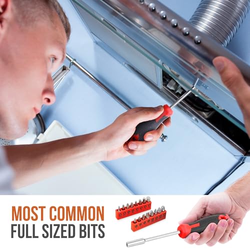 Hi-Spec Household Starter Tool Kit with Compact Carry Toolbox, Red | 38pc, everyday fixes made easier, organized portable storage, beginner-friendly selection, apartment and office tasks, tidy - color: Red