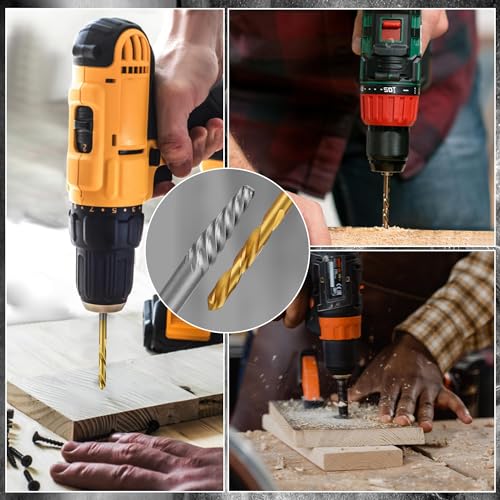 18Pcs Screw Extractor and Left Hand Drill Bit Set | Easy Out Broken Bolt Remover Reverse 6542/4341 HSS Steel Cobalt Bolt Extractor Kit for Remove Stripped Screws Damaged Studs - size: Upgarded Kit-18PCS