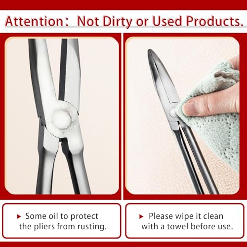 SPEEDWOX 16-Inch 45 Degree Extra Long Needle Nose Pliers - style: 45 Degree