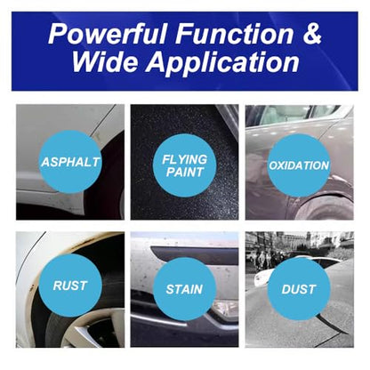 XhuangTech Premium Car Clay Bar Kit (3 Pack) 300g(3x100g) - Professional Grade Auto Detailing Magic Clay with Deep Cleaning & Paint Decontamination for Car Wash - Safe on Paint, Glass, Wheels (Purple) - color: Purple