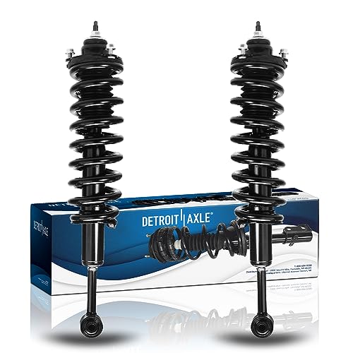Detroit Axle - 2 Front Struts for Toyota 2003-2023 4Runner 2007-2014 FJ Cruiser 2005-2015 Tacoma, Complete Struts w/Coil Spring 2006 2007 2008 2009 2010 2011 2012 2013 2014 Replacement - size: 171371L_171371R/PAIR