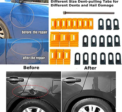 CXGS Paintless Dent Repair Pull Tabs Car Dent Repair Tools Heavy Duty Dent Puller Kit Strong Auto Body Repair Dent Removal Tools Powerful Dent Remover Tool DIY Hand Tool for Dent Repair - color: B