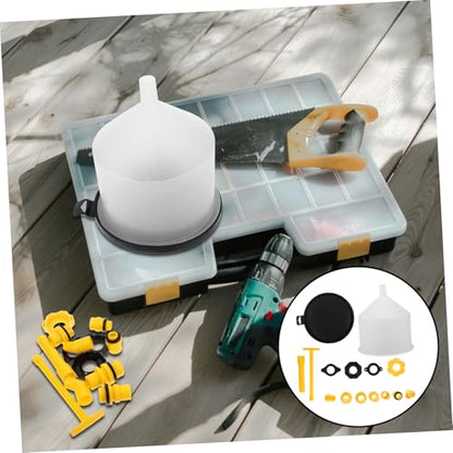 PRETYZOOM 1set Coolant Filling Kit Spill Radiator Funnel for Coolant Flush and Overflow Prevention Compatible Various Car Models