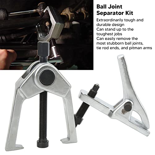 CDQL 5-in-1 Ball Joint Separator, Pitman Arm Puller, Tie Rod End Tool Set for Front End Service, Splitter Removal Kit (RD06)