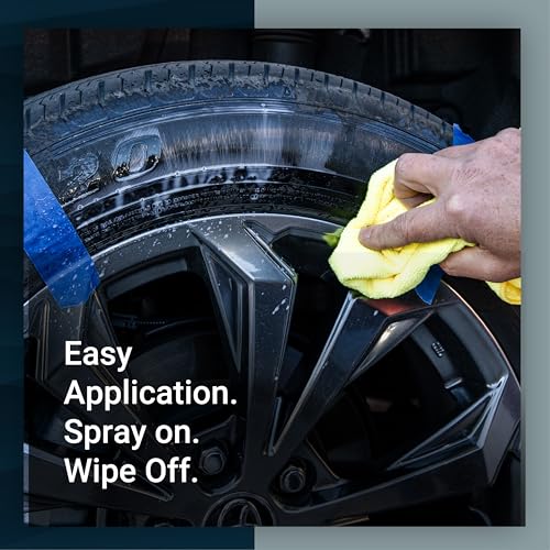 Bling Sauce Tire Sauce Natural Look Tire Shine, Cars, Trucks, SUVs, 24 oz | Water-based dressing leaves tires factory fresh, non-greasy and protected from UV cracking, dry rot and sling - style: Tire Sauce
