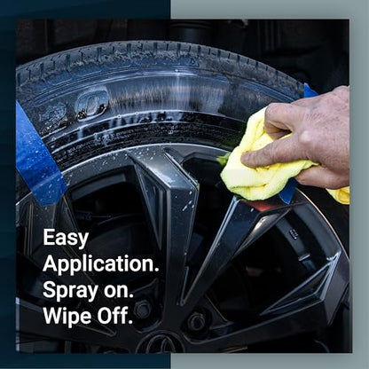 Bling Sauce Tire Sauce Natural Look Tire Shine, Cars, Trucks, SUVs, 24 oz | Water-based dressing leaves tires factory fresh, non-greasy and protected from UV cracking, dry rot and sling - style: Tire Sauce