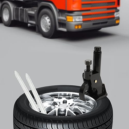 Heavy-Duty Tire Bead Breaker with Dual Crowbars, Manual Operation, Compatible with ATV, Golf Cart, Truck, Bus, Semi and Tractor Tires (38-42 Inches)