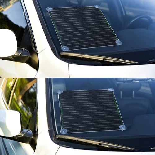 Topsolar 20W 18V Solar Panel Portable Battery Charger/Maintainer for Car, Motorcycle, Boat, RV, Trailer, Snowmobile - size: 20W